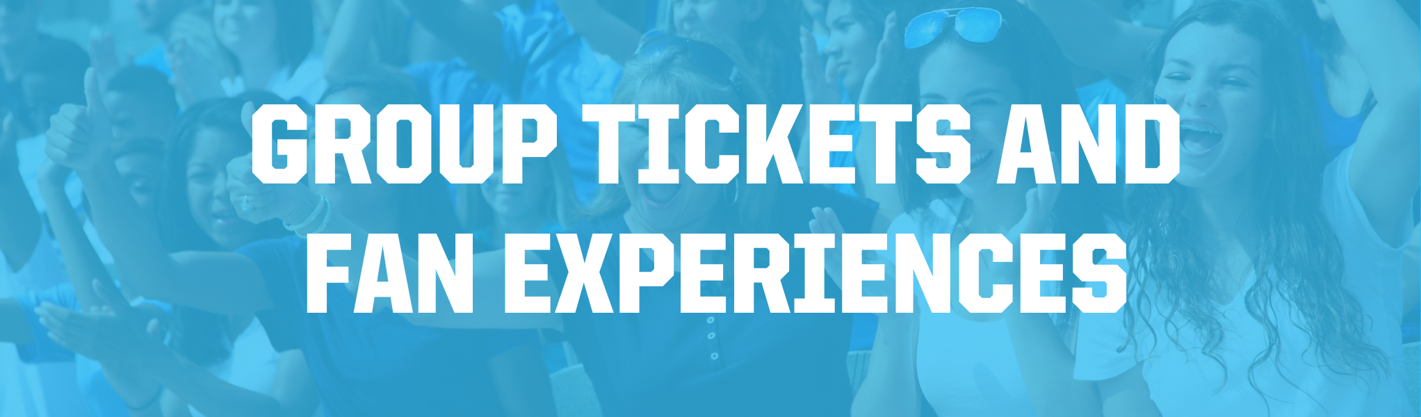 Group Tickets and Fan Experiences