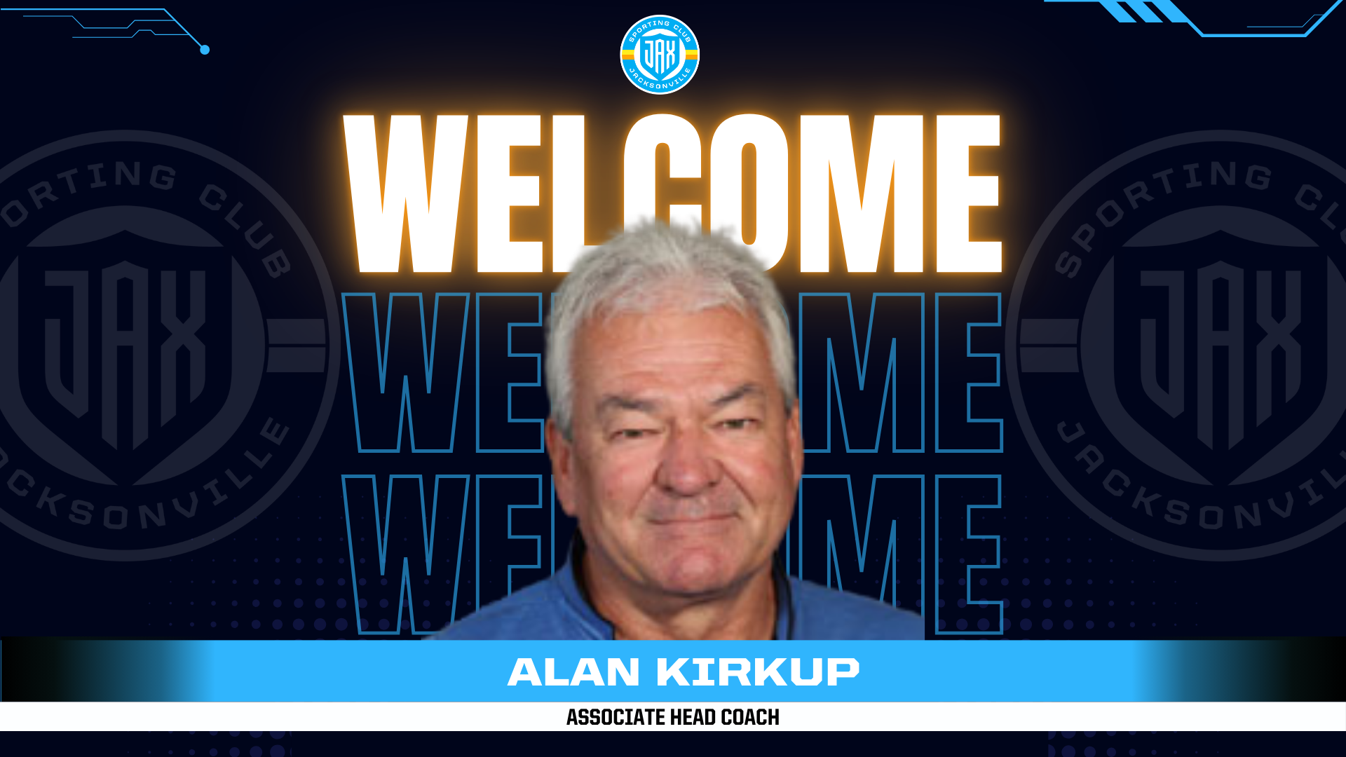 Welcome Alan Kirkup: Associate Head Coach