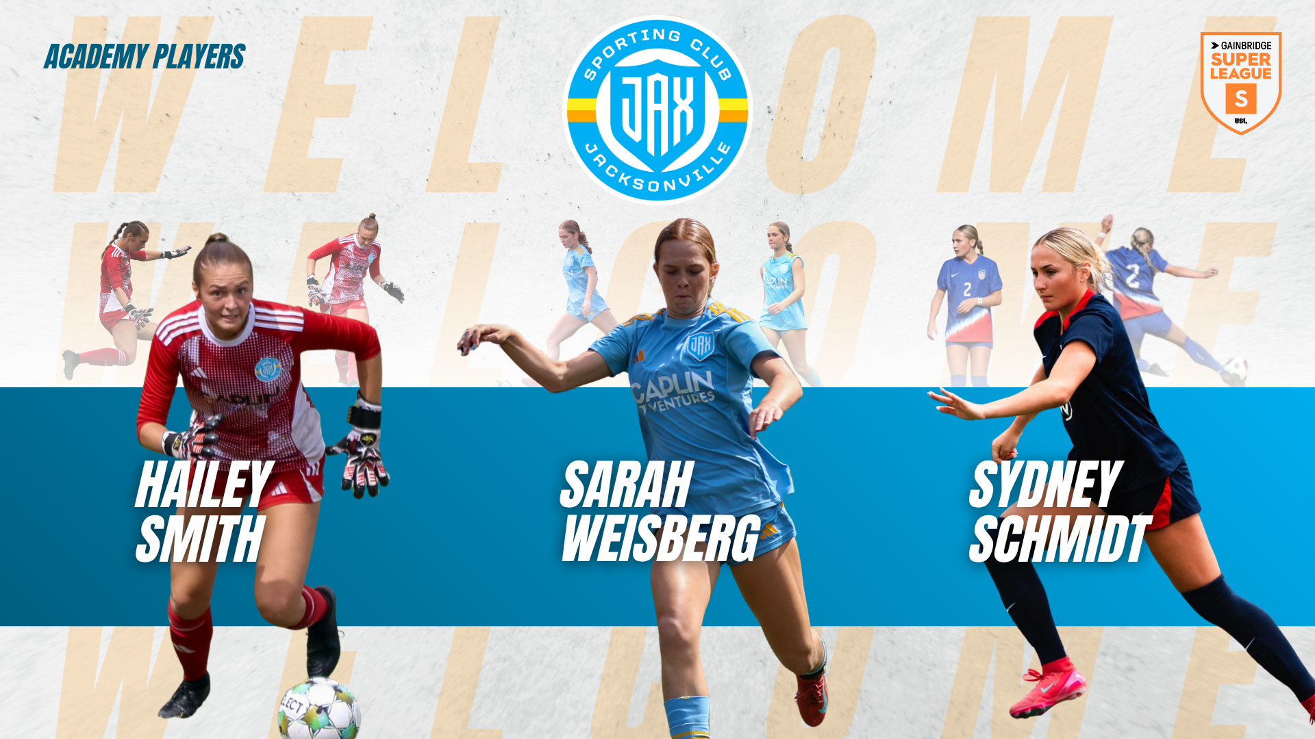 Sporting JAX adds three Academy standouts to women’s pro team featured image