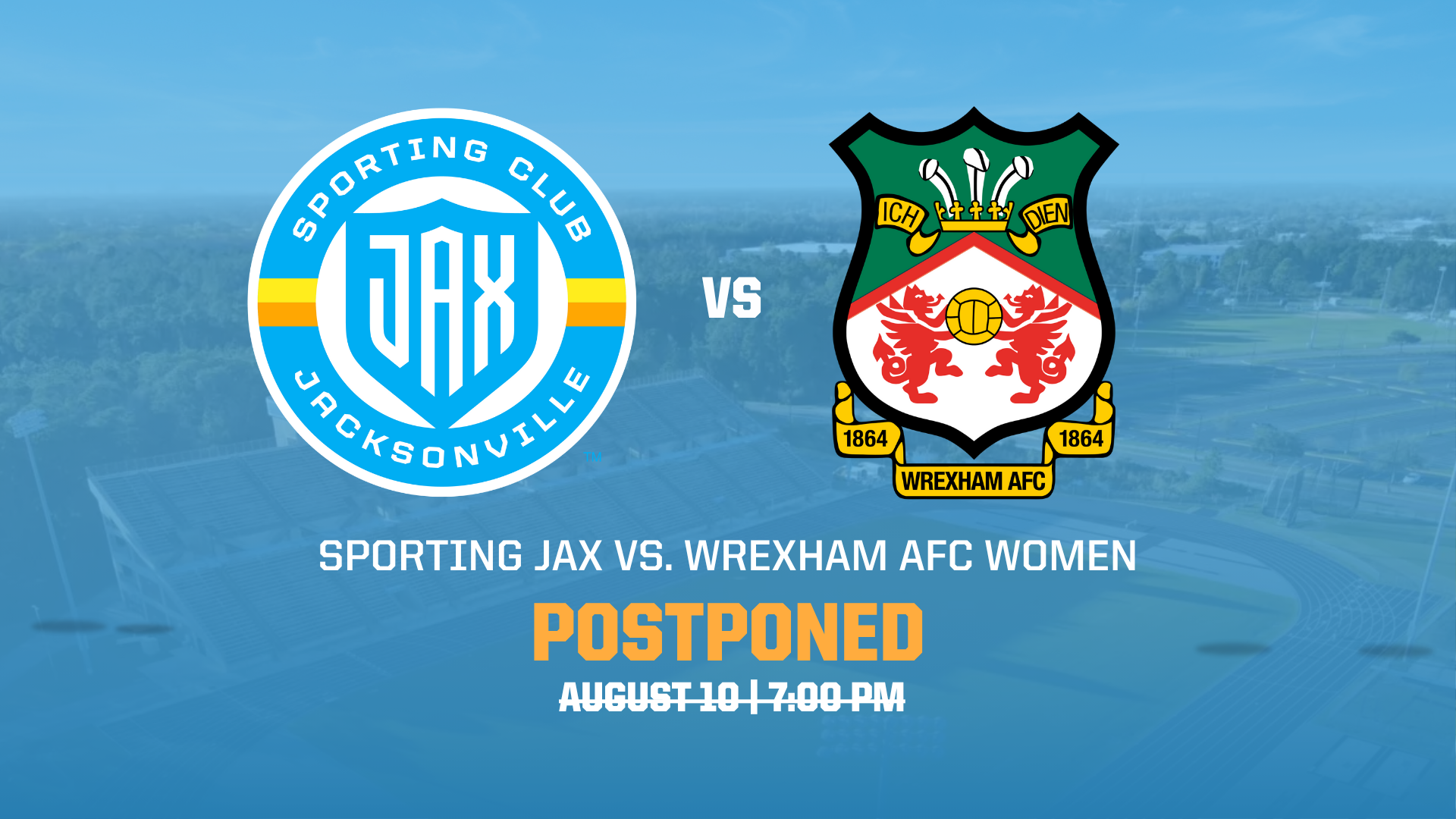 Sporting JAX vs. Wrexham AFC Women Preseason Match Postponed featured image