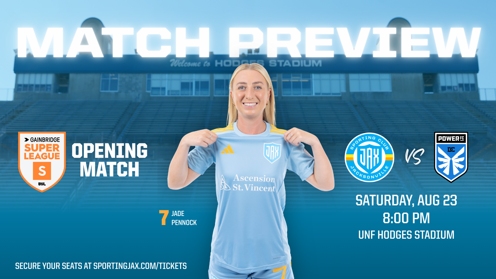 MATCH PREVIEW: Sporting JAX vs. DC Power FC presented by Ascension St. Vincent’s featured image