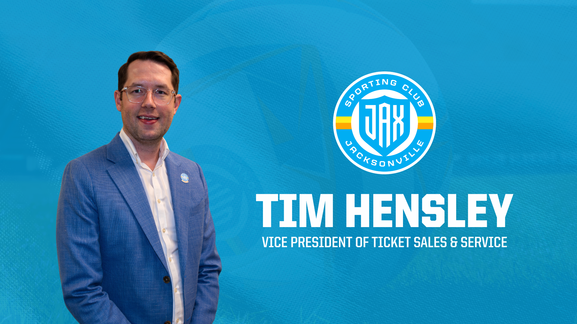 Sporting JAX appoints veteran sales leader Tim Hensley as Vice President of Ticket Sales and Service featured image