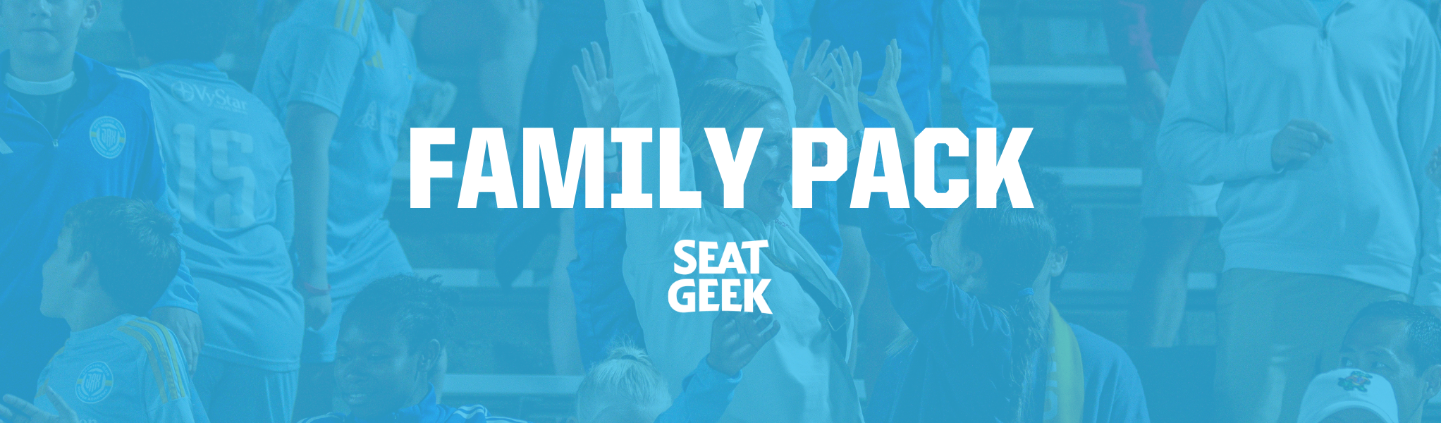 "Family Pack" with SeatGeek logo