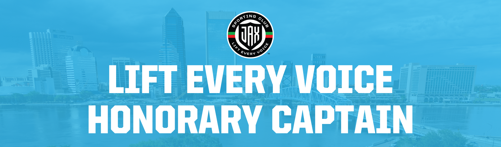"Lift Every Voice Honorary Captain"